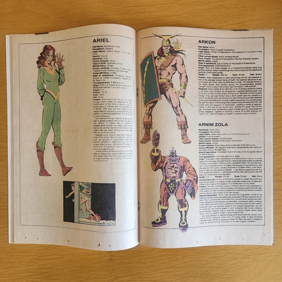 Marvel Universe #1 and #2 1983 - 1980s Comic Books (Lot of 2) - Picture 6 of 16